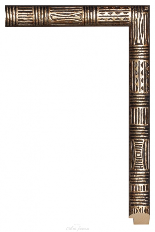 Rama srebrna drewniana idealna do oprawy papirusów